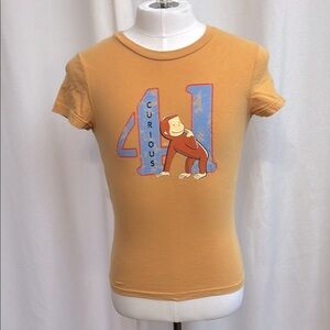 Vintage Curious George Womens T-Shirt